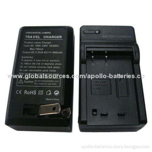 Camera battery charger for Sony NP-FR1, 4.2/8.4V, 600mAh
